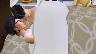 Sneaky Brother Watches Porn With Sister Before Joining Her In Bed - Asian Taboo