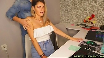 Seductive Office Encounter With A Busty Nurse | Onlyfans.Com/Nextdoornurs3