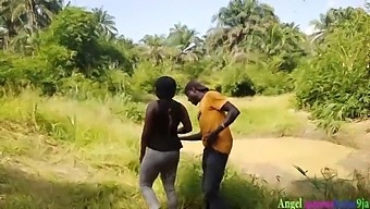 Okoro, The Diligent Hunter, Engages In Passionate Intercourse With A Stunning African Woman While Her Husband Remains Hidden And Captures The Encounter On Camera. Witness The Intensity Of Their Encounter In This Explicit Video.
