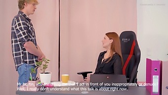 Secretary Gets Anal Training From Seductive Boss In Office